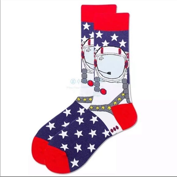 Other - Astronaut Cosmonaut Outer Space Socks Unisex Adult